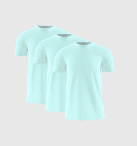 Pack de 3 - Bleu Turquoise